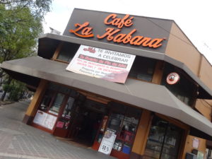 メキシコのカフェ・ハバナ