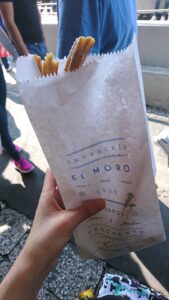 churros of El MOLO in Mexico city